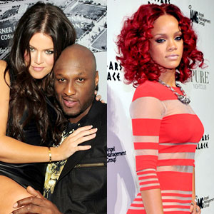 Khloe Kardashian, Lamar Odom, Rihanna Khloe Kardashian, Lamar Odom, Rihanna